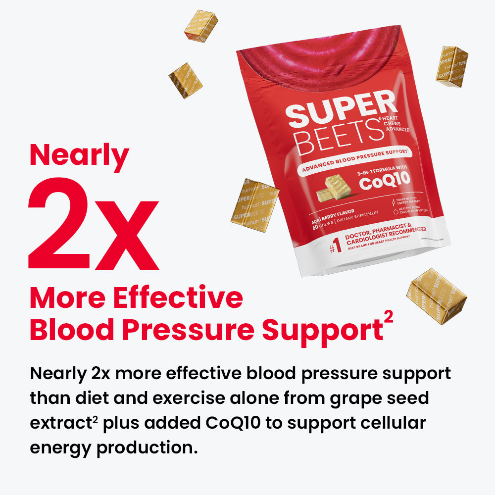 Woofly Ware SuperBeets® Heart Chews Advanced