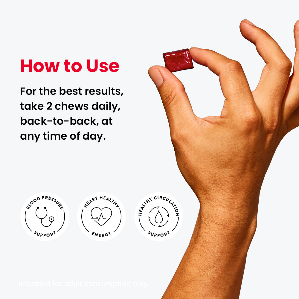 Woofly Ware SuperBeets® Heart Chews Advanced