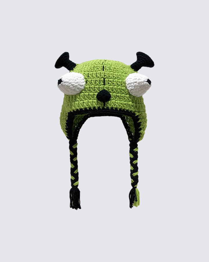 Quirky Braid Knit Hat