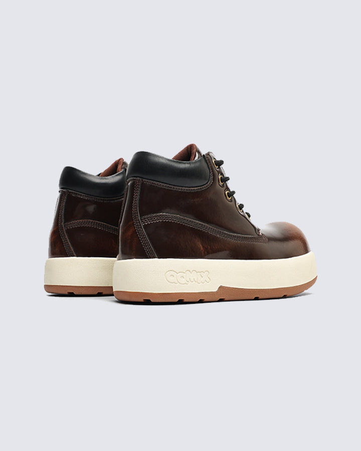 Color-Brushed Thick-Soled Martin Boots