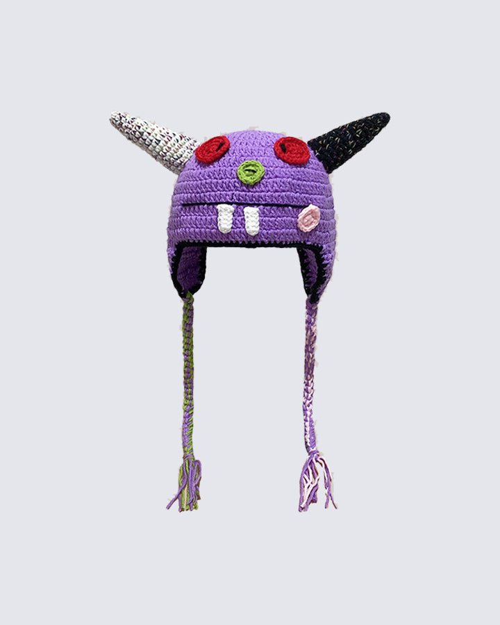 Quirky Braid Knit Hat