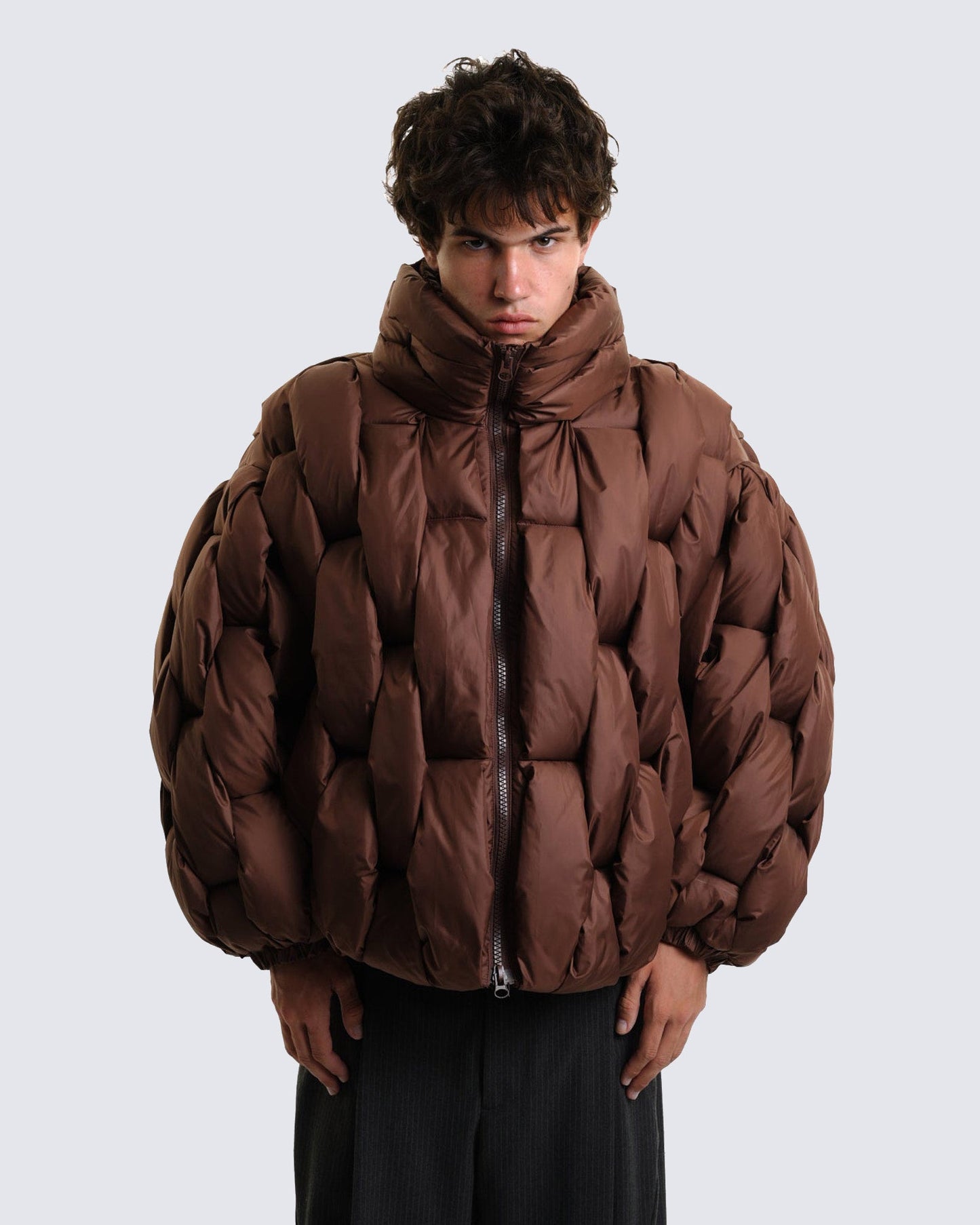 Multi-Layer Deconstructed Cotton Jacket
