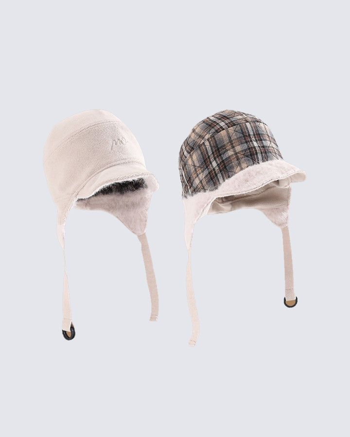 Retro Reversible Aviator Hat