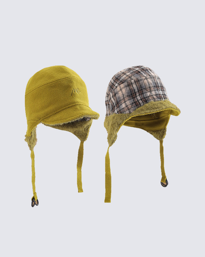 Retro Reversible Aviator Hat