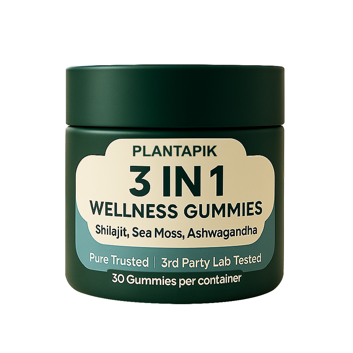 Plantapik® 3-in-1 Wellness Gummies