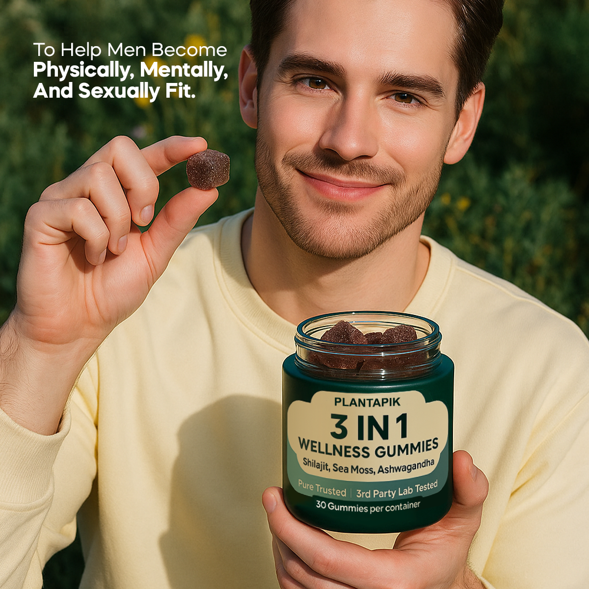 Plantapik® 3-in-1 Wellness Gummies