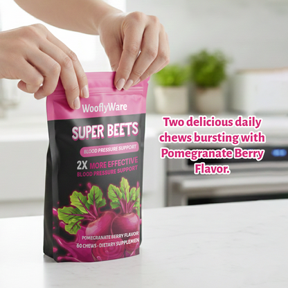 Woofly Ware SuperBeets® Heart Chews