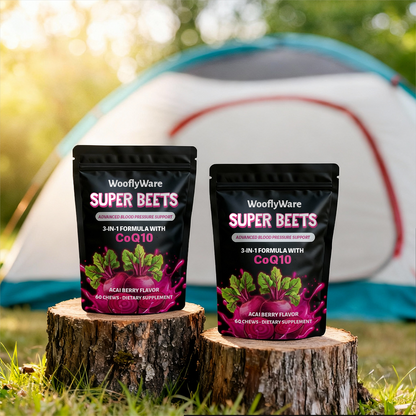 Woofly Ware SuperBeets® Heart Chews Advanced